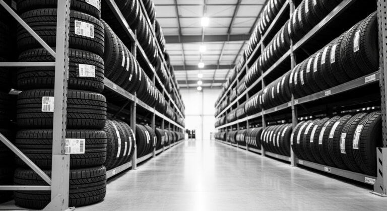 Tire sidewall scanning for tire distribution